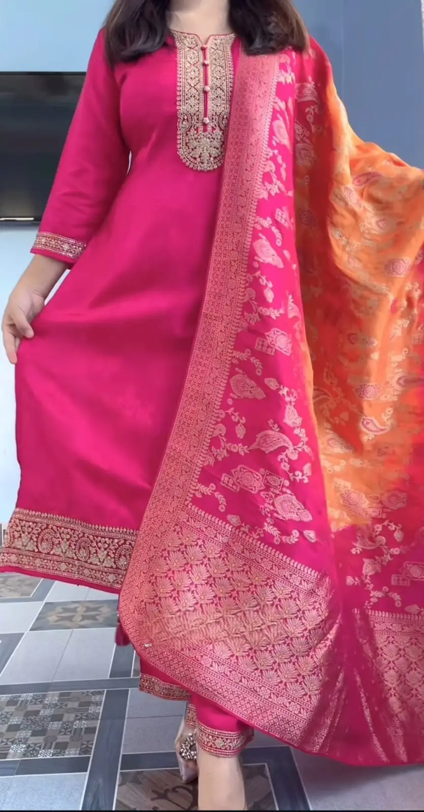 Heritage Straight Line Salwar